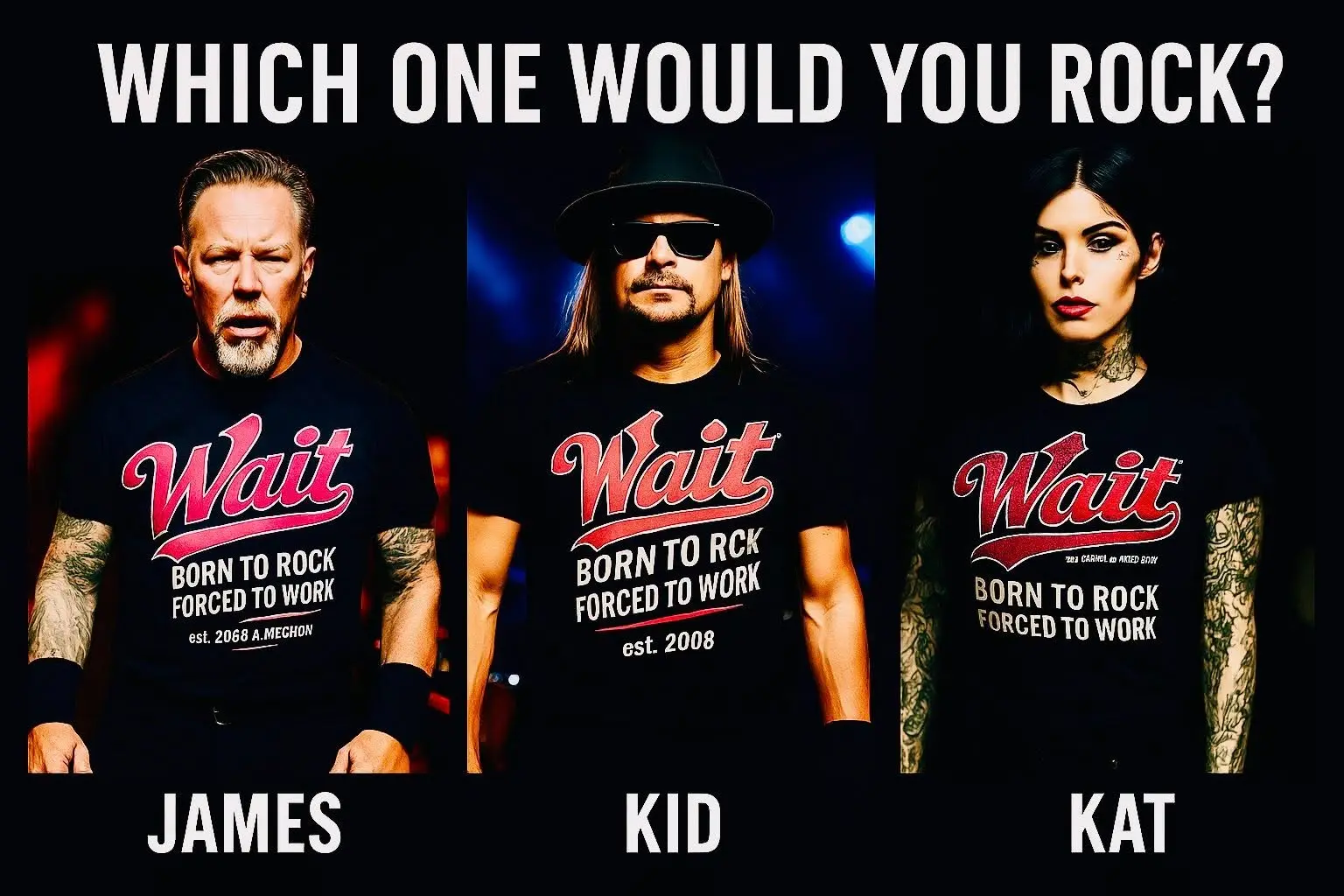 Merch WAIT je na cestě